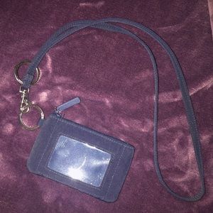 Vera bradley lanyard and card holder